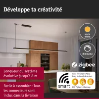Linion Alimentation électrique Power Box Zigbee 230/24V max. 144W Noir signal - système d'accrochage et décoration - détail 5