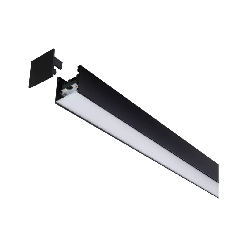 Fuente de alimentación Linion Power Channel 230/24V 17W negra, señal de 1 m