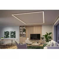 Fuente de alimentación Linion Power Channel Zigbee 230/24V 17W Cromo mate 1m - système d'accrochage et décoration - détail 15