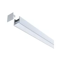 Linion Canal lumineux 0,5m 24V 8,5W 3000K Chrome mat - système d'accrochage et décoration - détail 6
