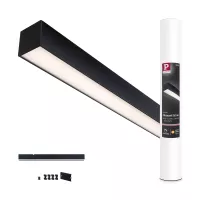 Luz de señalización Linion de 0,5 m, 24 V, 8,5 W, 3000 K, color negro. - système d'accrochage et décoration - détail 19