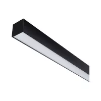 Linion 1,5 m 24 V 25,5 W 3000 K Signalkanalleuchte, Schwarz - système d'accrochage et décoration - détail 4