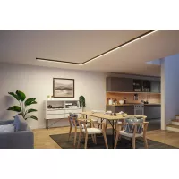 Linion Canal lumineux 1m 24V 17W 3000K Noir signal - système d'accrochage et décoration - détail 13