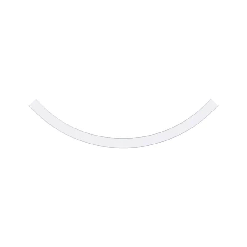 Linion Canal lumineux 90 ° 24V 13W 3000K Chrome mat