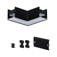 Linion Canal lumineux 90 ° 24V 3,5W 3000K Noir signal - système d'accrochage et décoration - détail 7