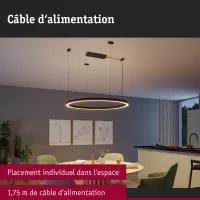 Linion-Stromkabel, schwarz, 1,75 m - système d'accrochage et décoration - détail 4