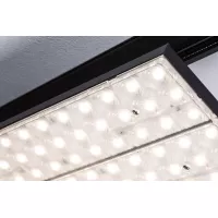 ProRail3 Panneau LED Deck 6600lm 75W 3000K 230V Noir - système d'accrochage et décoration - détail 9