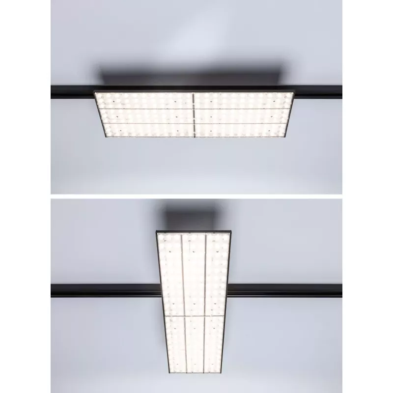Panel LED para cubierta ProRail3 6600lm 75W 3000K 230V Negro