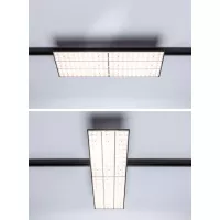 ProRail3 LED Deck Panel 6600lm 75W 3000K 230V Black - système d'accrochage et décoration - détail 11