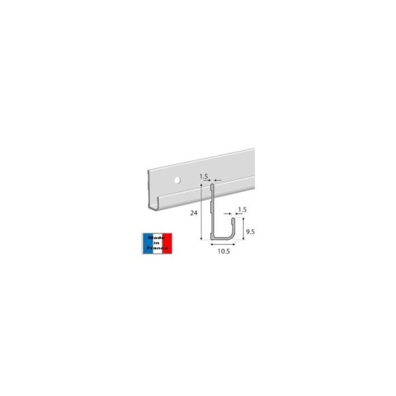 Cimaise H24 security 200 cm - cimaise fixation for table civic industry Civic Industrie 2 - Cimaise Tableau 