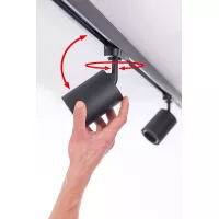 Foco LED para riel ProRail3 Kratos 50° 2000lm 18.5W 3000K 230V - système d'accrochage et décoration - détail 6