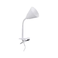 Spot pince Vitis Flexible arm cord switch Blanc 230V E14 - système d'accrochage et décoration - détail 1