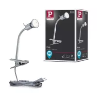 Finja Chrome Matt Clip-on Spotlight 230V GU10 - système d'accrochage et décoration - détail 7
