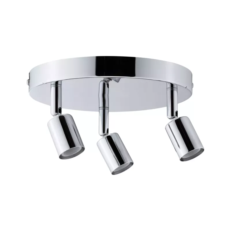 Spotlight Carolina IP44 GU10 230V max. 3x10W gradable - système d'accrochage et décoration