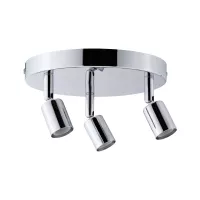 Spotlight Carolina IP44 GU10 230V max. 3x10W gradable - système d'accrochage et décoration - détail 1