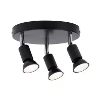 Spotlight Carolina IP44 GU10 230V max. 3x10W gradable - système d'accrochage et décoration - détail 9