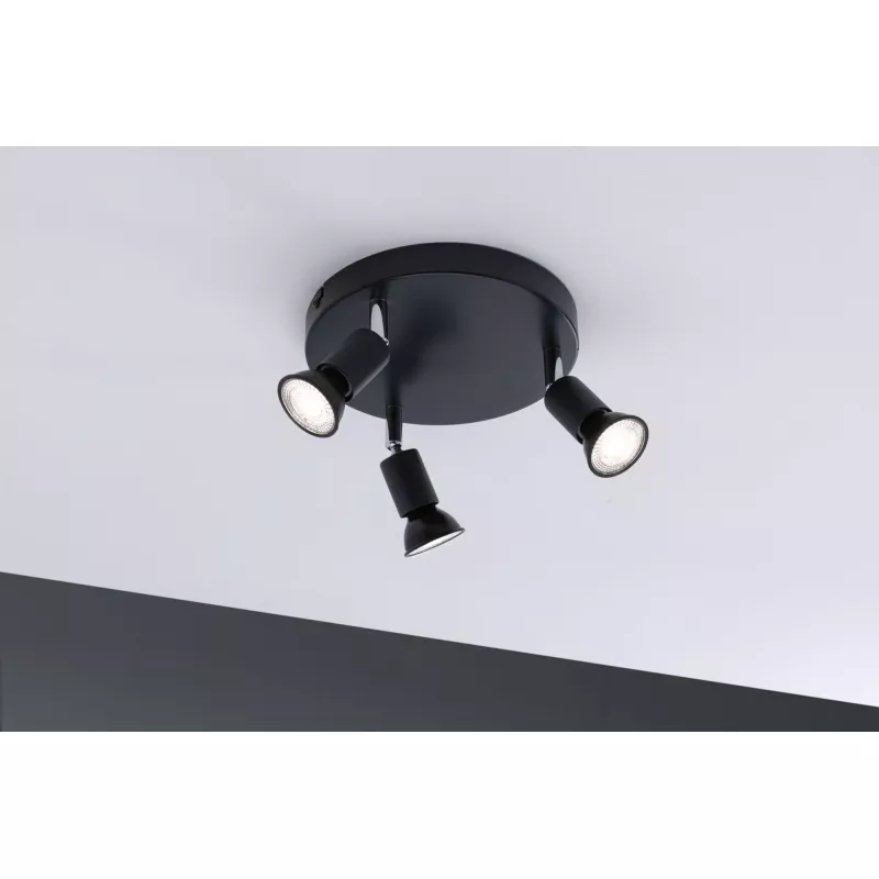 Foco Carolina IP44 GU10 230V máx. 3x10W regulable