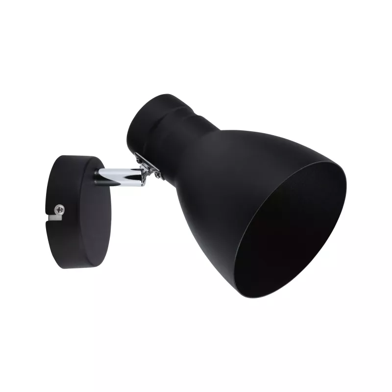Foco Davy E27 230V máx. 20W regulable Negro - système d'accrochage et décoration