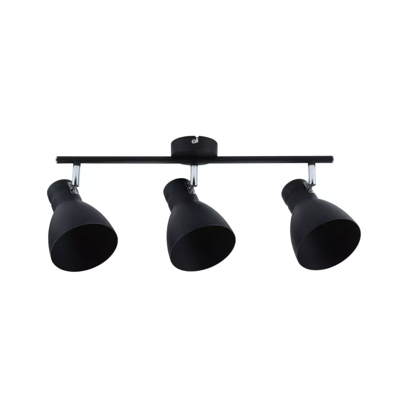 Davy Strahler E27 230V max. 3x20W dimmbar Schwarz - système d'accrochage et décoration