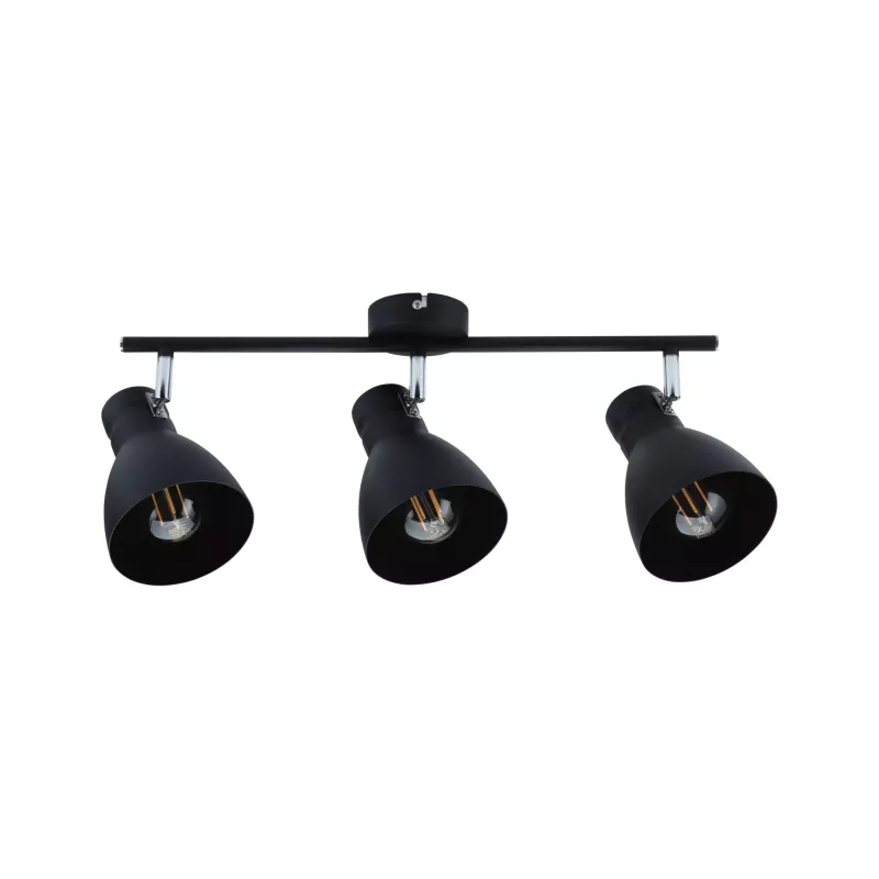Spotlight Davy E27 230V max. 3x20W dimmable Black