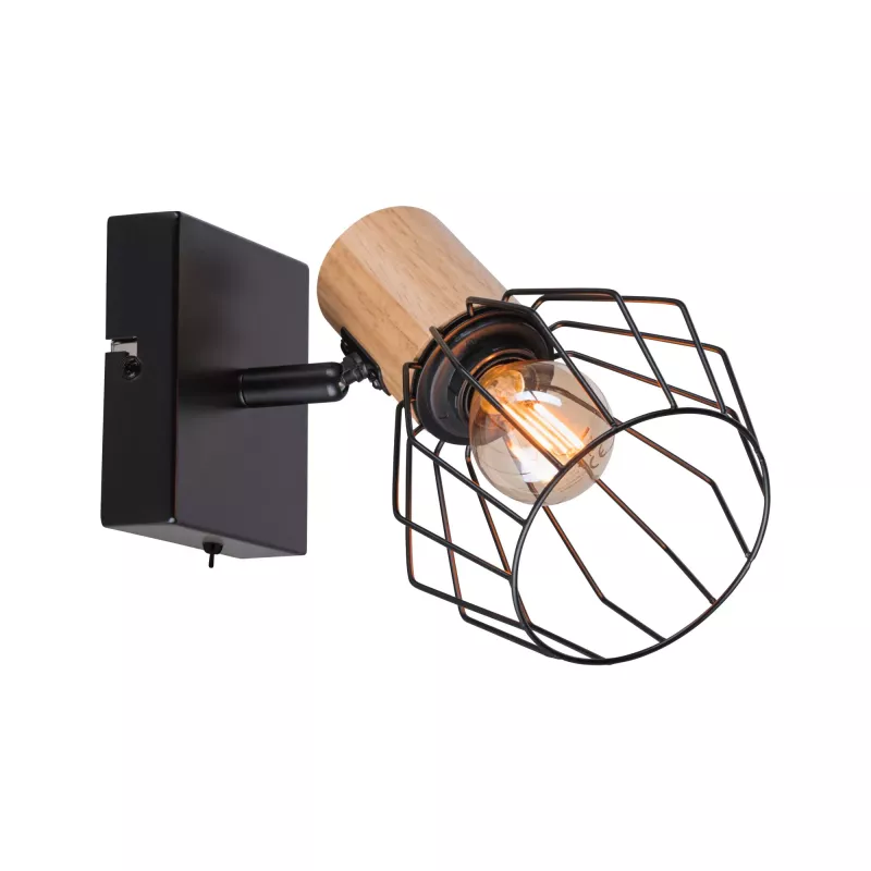 Spotlight Lanka E14 230V max. 20W gradable Noir
