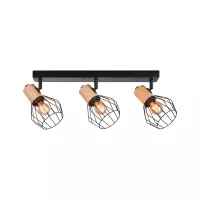 Spotlight Lanka E14 230V max. 3x20W dimmbar Schwarz - système d'accrochage et décoration - détail 2