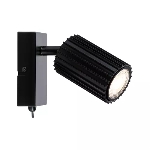 Spotlight Lirena GU10 max. 10W Noir mat Métal