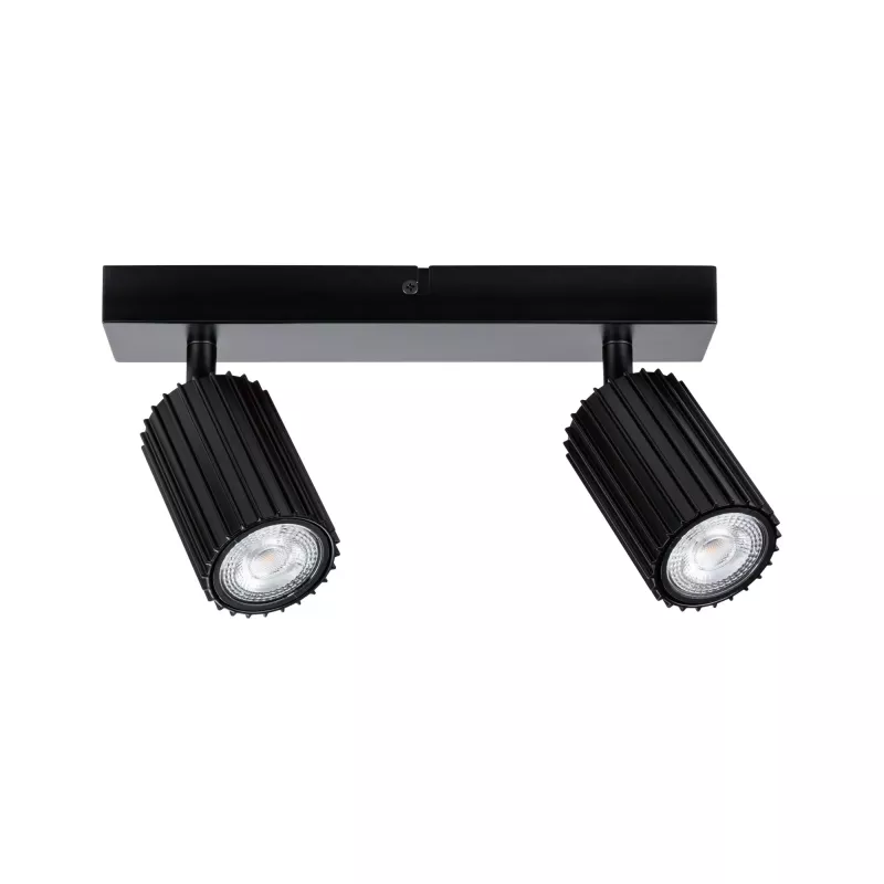 Spotlight Lirena GU10 max. 2x10W Noir mat Métal