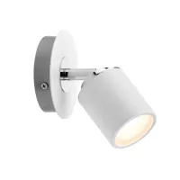 Strahlerröhre IP44 GU10 230V max. 10W dimmbar Weiß, Chrom - système d'accrochage et décoration - détail 2