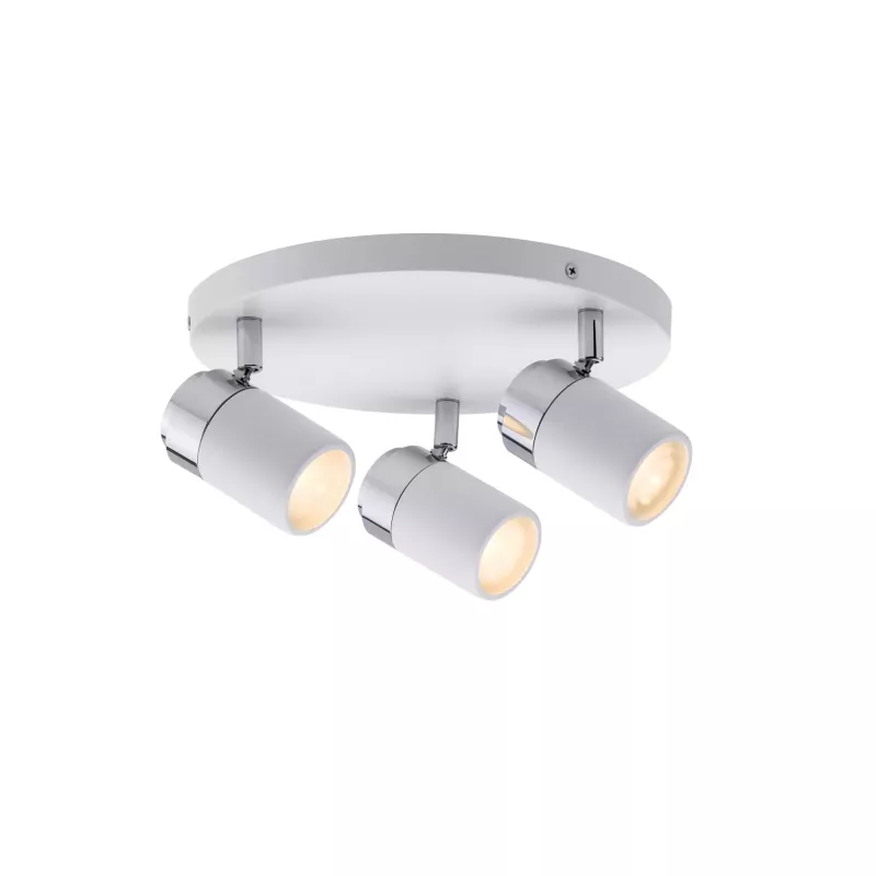 Strahler Zyli IP44 GU10 230V max. 3x10W dimmbar