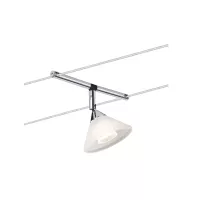 Système sur câbles Colmar Spot individuel GU4 max. 10W gradable 12V Chrome, Satiné - système d'accrochage et décoration - détail 3