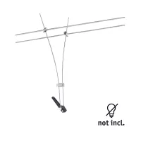 Système sur câbles Comet Spot individuel GU5,3 max. 50W gradable 12V Chrome - système d'accrochage et décoration - détail 2