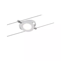 Système sur câbles LED RoundMac Kit de base 6x200lm 6x4,3W 2700K 230/12V Blanc dépoli - système d'accrochage et décoration - détail 2