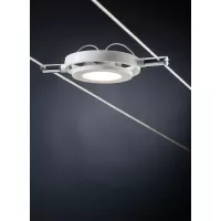 Kit básico de sistema de cable LED RoundMac 6x200lm 6x4,3W 2700K 230/12V Blanco esmerilado - système d'accrochage et décoration - détail 5