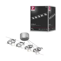 Kit básico de sistema de cableado Mac II GU5.3 máx. 5x10W regulable 230/12V Cromo mate - système d'accrochage et décoration - détail 9