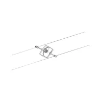 Système sur câbles Mac II Kit de base GU5,3 max. 7x10W gradable 230/12V Chrome mat - système d'accrochage et décoration - détail 4