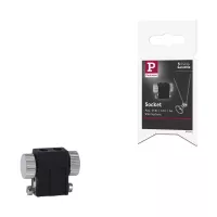 Kabelsystem, Lampenfassung, G4 max. 35 W 12 V, Schwarz - système d'accrochage et décoration - détail 2