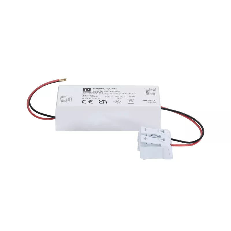 ULine Accessoires 3-Step-Dimmer max. 200W 48V 80x35mm Blanc - système d'accrochage et décoration