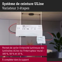 ULine Accessories 3-Step-Dimmer max. 200W 48V 80x35mm White - système d'accrochage et décoration - détail 5