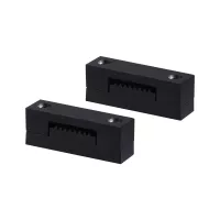 Kit de 2 clips para correas de accesorios ULine, color negro - système d'accrochage et décoration - détail 1