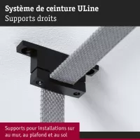 Kit de soporte de correa derecha ULine Accessories (2 unidades, color negro) - système d'accrochage et décoration - détail 5