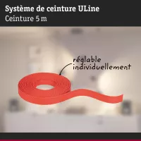 ULine Sangle 5m Dacron Textil Cuivre Orange - système d'accrochage et décoration - détail 4
