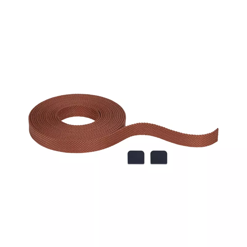 ULine Sangle 5m Dacron Textil Cuivre Terre cuite