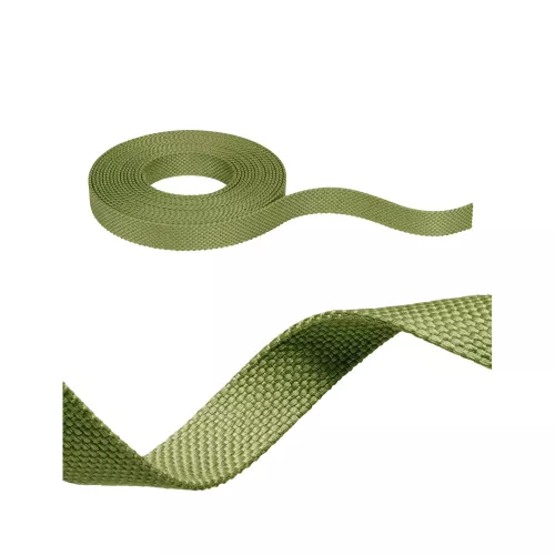 ULine 5m Dacron Textile Kupfergrünes Gurtband