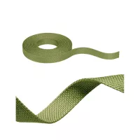 Cinta textil ULine de 5 m, color verde cobre, de dacrón. - système d'accrochage et décoration - détail 2