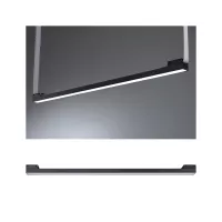 Barra de luz LED ULine Spot 1025lm 18,5W 650x29mm 3000K Negra - système d'accrochage et décoration - détail 3