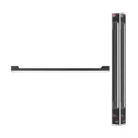 ULine Spot LED Lichtleiste 1025 lm 18,5 W 650 x 29 mm 3000 K Schwarz - système d'accrochage et décoration - détail 9