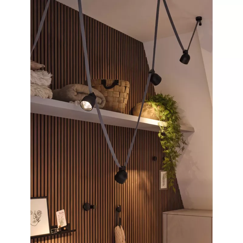 ULine Spot LED Ronde 405lm 7W 85mm 3000K Noir