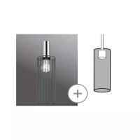 URail Abat-jour 2Easy Biraha 120mm Anthracite - système d'accrochage et décoration - détail 6