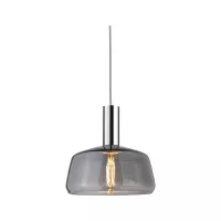 URail Lampshade 2Easy Neila 230mm Smoked glass - système d'accrochage et décoration - détail 3